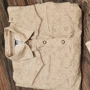 Northface western style hiking shirt